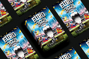 Euro 2020 Soccer Flyer