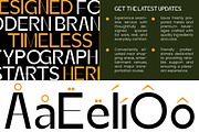 Zanithe Modern Geometric Sans Serif, a Sans Serif Font by timelesstype.co (Thumbnail 3 of 10)