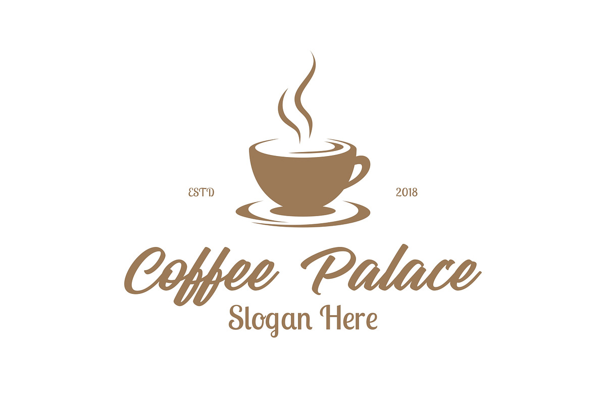 Hot Coffee Cup Espresso Logo, a Branding & Logo Template by ika trisiana (Photo 1 of 2)