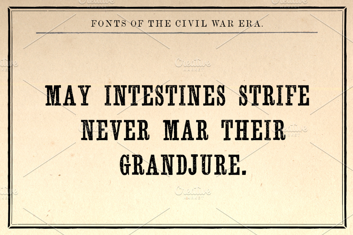 Rebellion Record Display Font, a Serif Font by New Blazing Star Press (Photo 3 of 3)