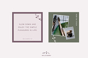 Organic Social Media Templates, a Social Media Template by CreativeWilderness (Thumbnail 6 of 8)
