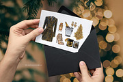 Holidays vibes - Christmas set, a Seasonal Illustration by alenaganzhela (Thumbnail 4 of 8)