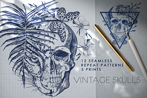 VINTAGE SKULLS