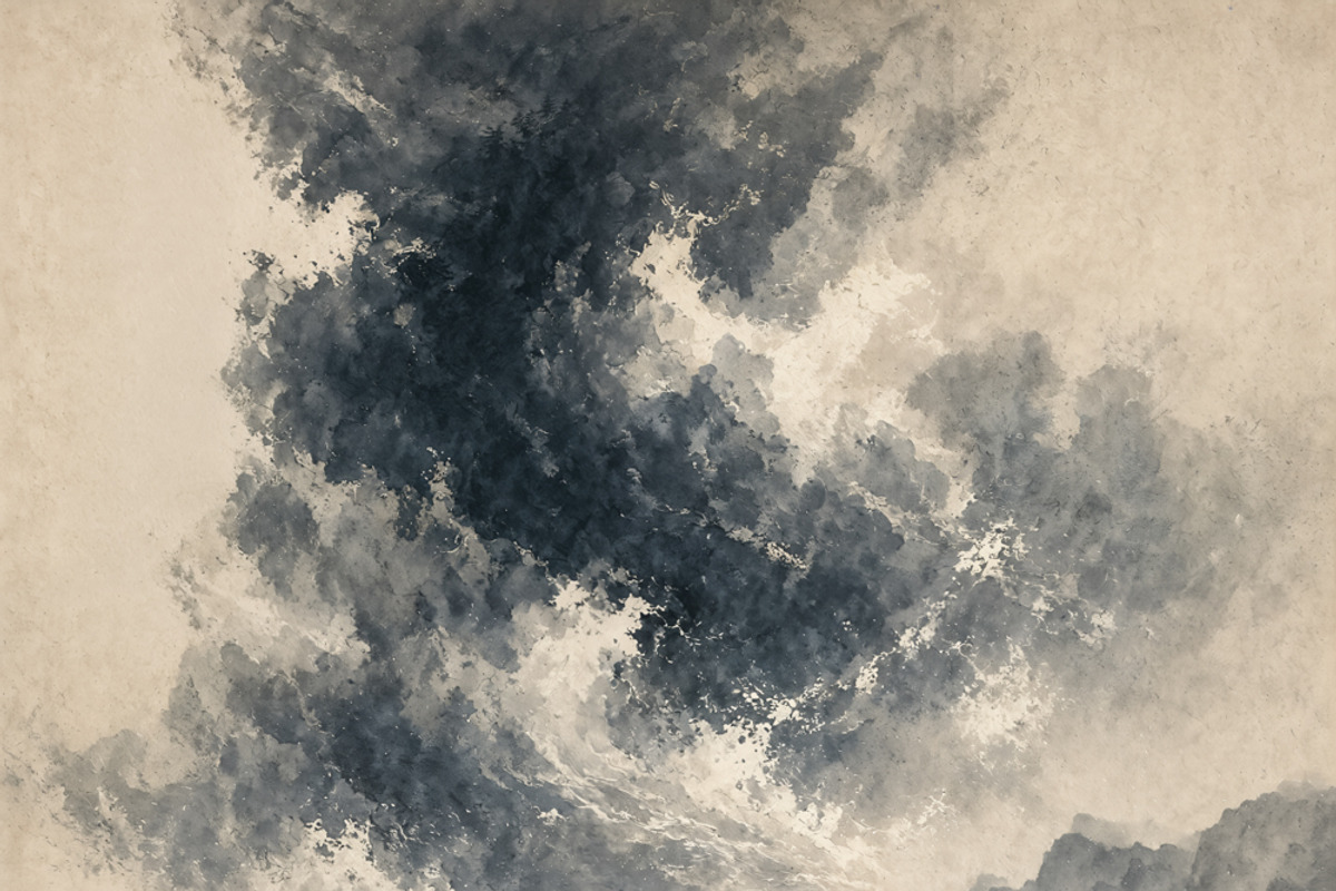 Rain and Storm at Sea, a Background Graphic by h.utomo (Photo 22 of 24)