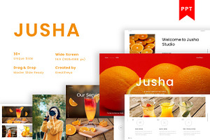 JUSHA - PowerPoint Template