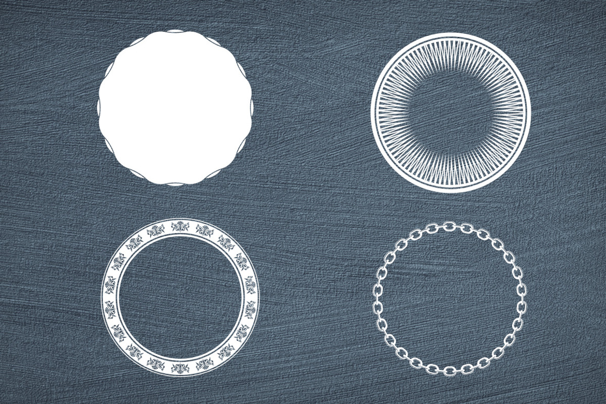 40 Circular Shapes - Vector - Vol. 2 preview 4