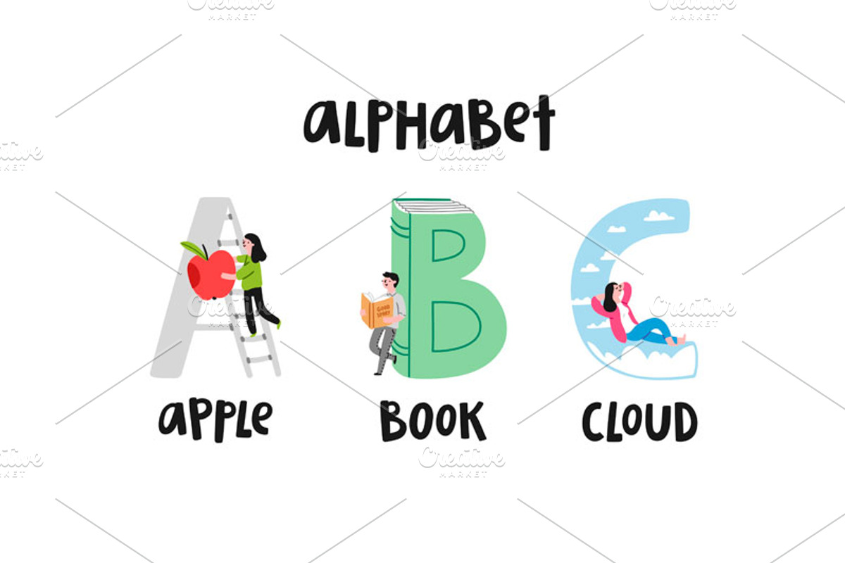 Alphabet, an Education Illustration by Stolenpencil (Photo 1 of 3)