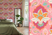 Indian vector patterns, a Pattern Graphic by Carpet Tapete Pretzel (Thumbnail 9 of 25)