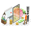 Financial Investments Set 01, a Finance Illustration by AndriiStore (Thumbnail 7 of 11)
