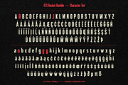 GTS Rocket Rumble | Retro Condensed, a Sans Serif Font by Graptail (Thumbnail 18 of 23)