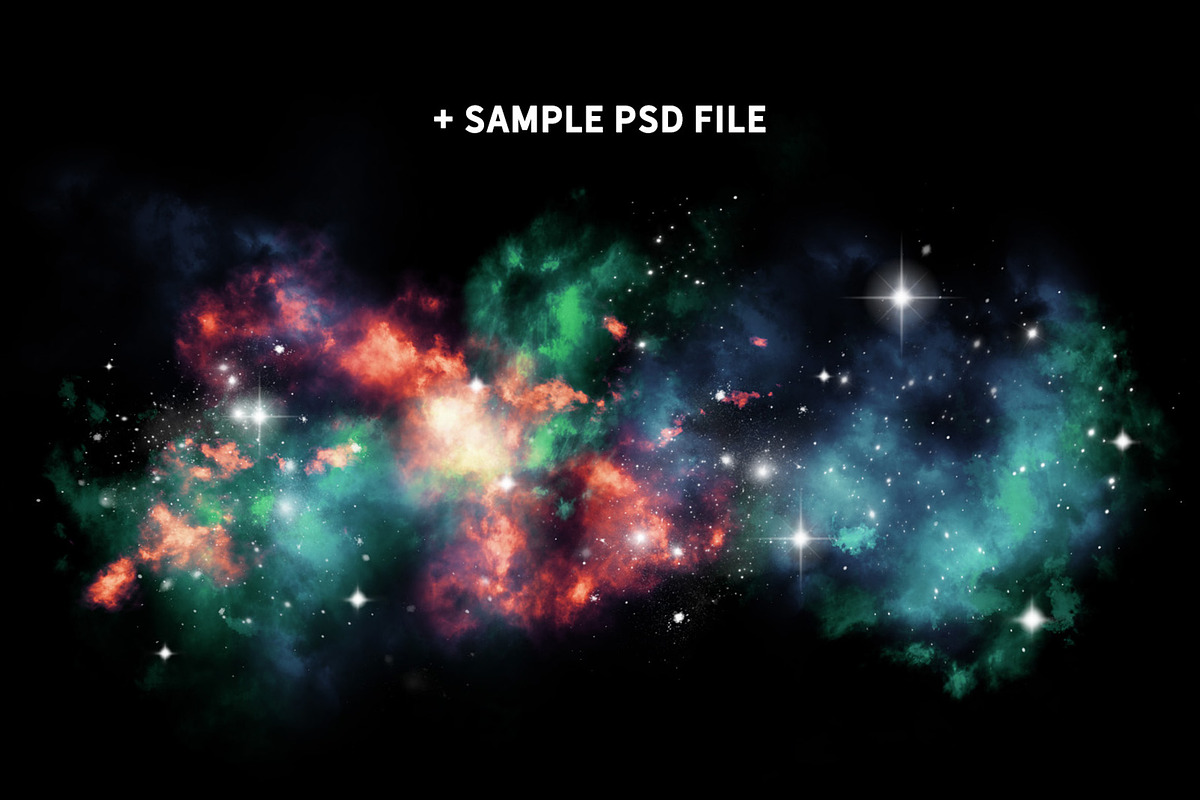 Space Brush Set, a Brush Add-On by Zsolt Kosa Art (Photo 7 of 8)