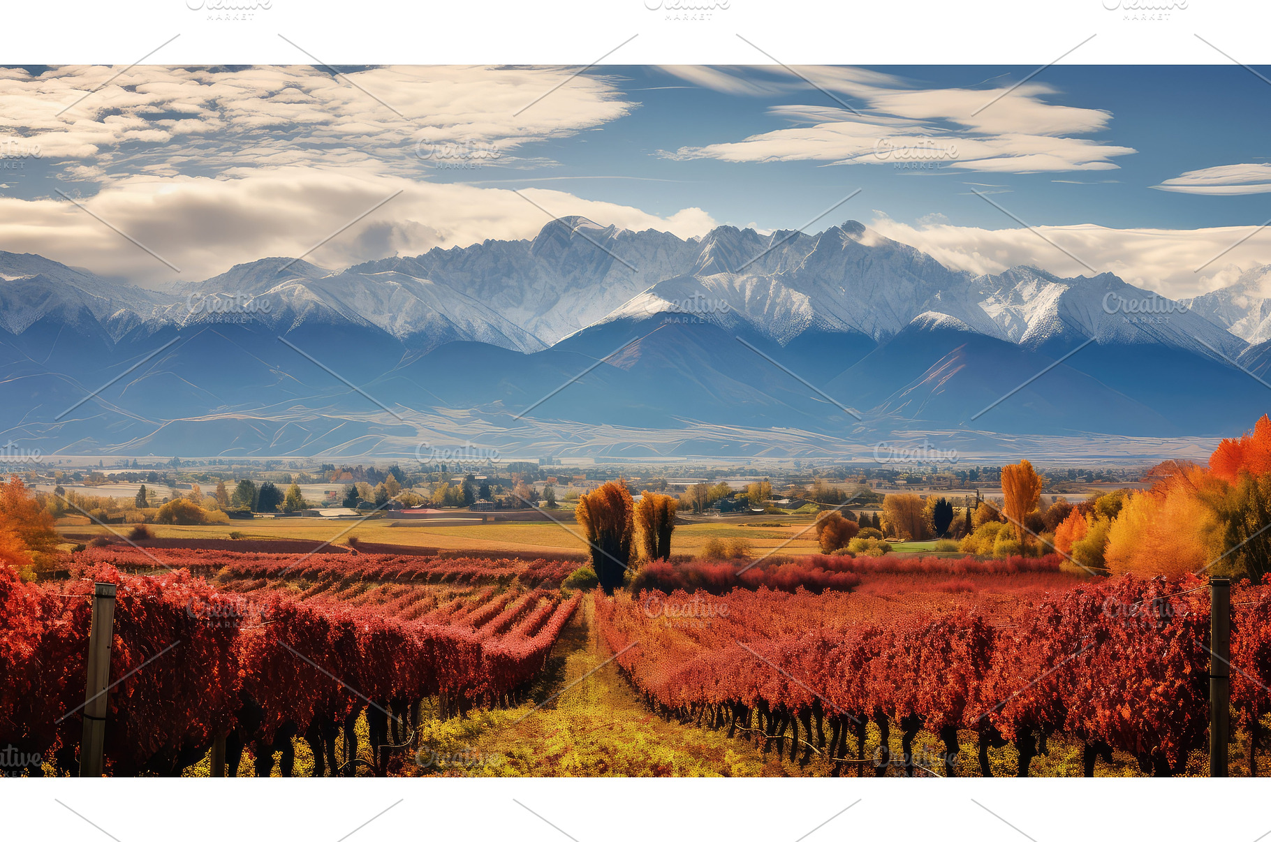 leaves wine mountains ai generated, a Beauty & Fashion Photo by pikepicture