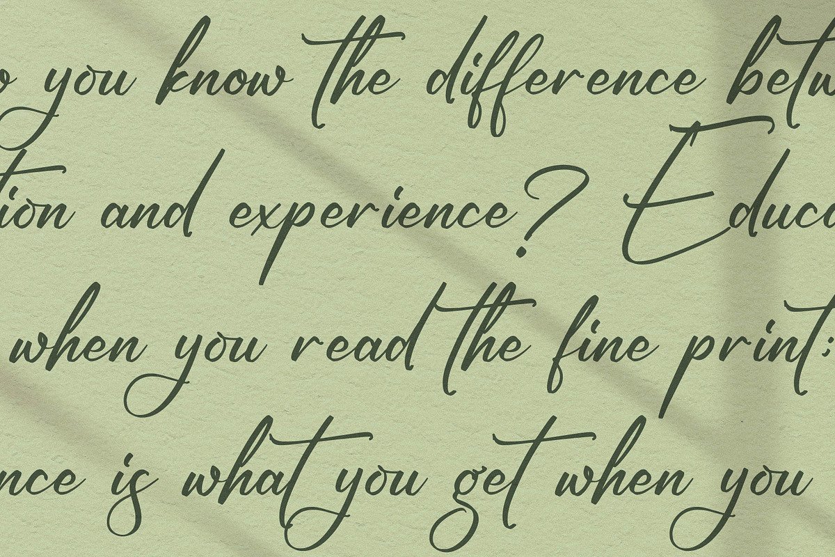 Rikudonata, a Handwritten Font by Integritype Studio (Photo 13 of 15)