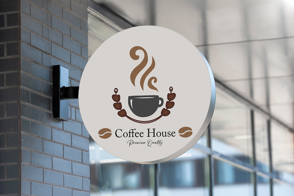 Stylish Coffee Shop Logo Design, a Branding & Logo Template by YUDesignStore (Photo 3 of 5)