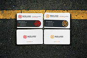 business card with the letter N, a Business Card Template by Indigo Graphic Shop (Thumbnail 2 of 4)