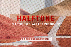 Halftone + Plastic Overlays