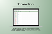 Standard Paycheck Budget - Green, a Templates & Theme by The Creative Plans co (Thumbnail 7 of 10)