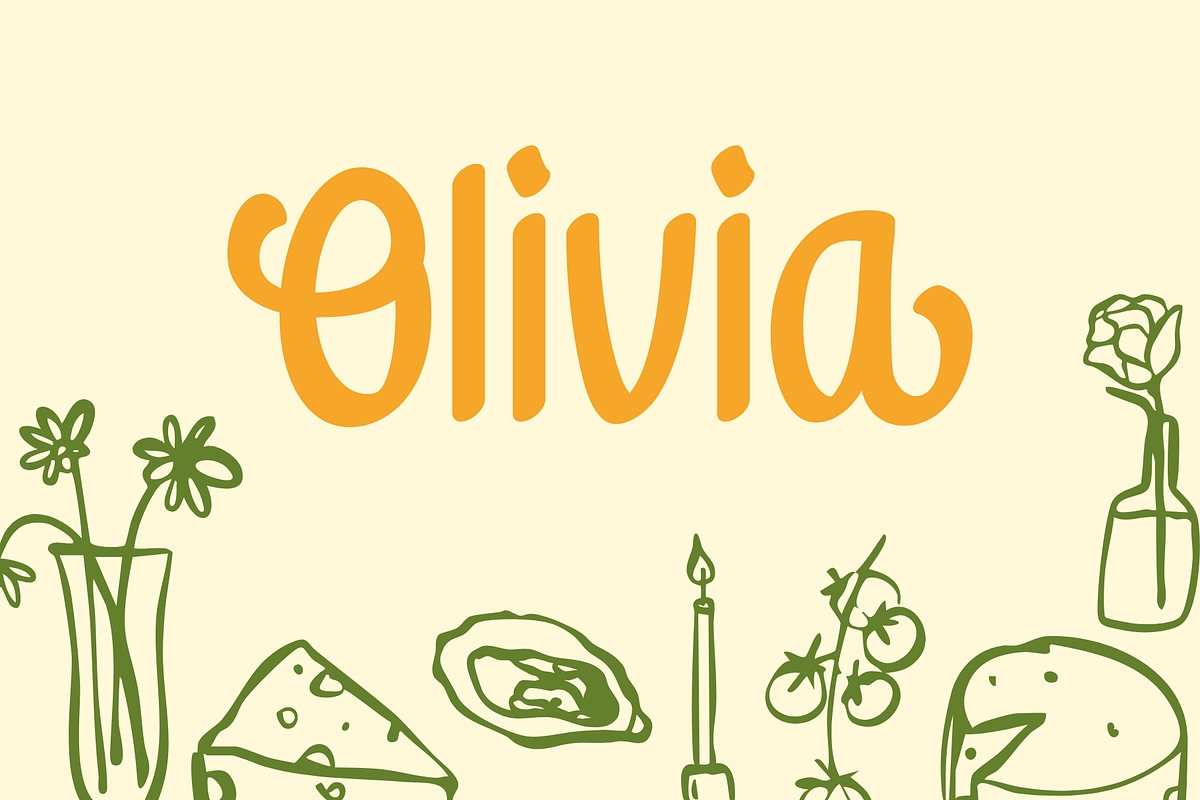 Lemon Pancake, a Handwritten Font by Ainun Jinan (Photo 6 of 12)