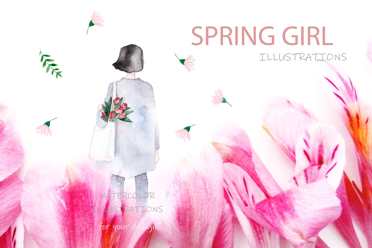 Spring Girl, a Person Illustration by Knysh Ksenya (Photo 7 of 8)
