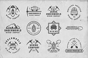 Mining Emblems Bundle, a Branding & Logo Template by AkimD (Thumbnail 5 of 9)
