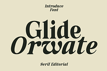 Glide Orwate-Elegant Editorial Serif