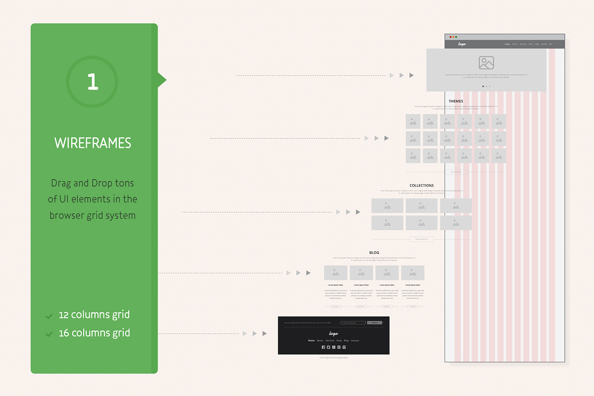 Wireframe and Sitemap Creator, a Wireframe Template by Sargatal (Photo 2 of 12)