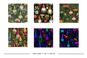 Garden Gnome Retro Art Style Pattern, a Pattern Graphic by karenfoleyphoto (Thumbnail 2 of 8)