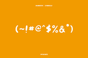 Peaches | Playful Hand-drawn Font, a Font by Rough Patch Studio (Thumbnail 7 of 8)