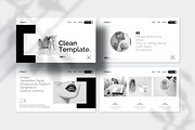 Clean Minimal Presentation Template, a Presentation Template by Creative-Work (Thumbnail 3 of 9)