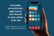2,400 70's iOS 14 Icon Pack, an Icon by A Good Design Studio (Thumbnail 2 of 5)