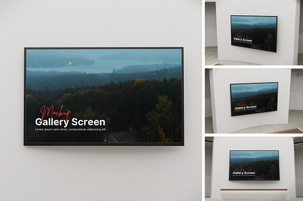 Gallery Screen Mockup, a Device Mockup by HanaSaka_Studio