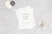 BUNDLE: 5x7 stationery mockup pack, a Print Template by White Hart Co. (Thumbnail 4 of 9)