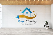 Modern Cleaning Service Logo, a Branding & Logo Template by YUDesignStore (Thumbnail 7 of 10)