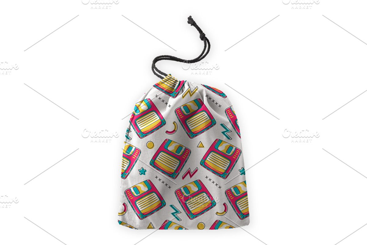 90's Vibe Floppy Disk Pattern, a Pattern Graphic by MEDZ (Photo 3 of 3)