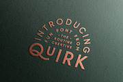 Quirk - Fun Display Font, a Sans Serif Font by Creative Type (Thumbnail 3 of 11)