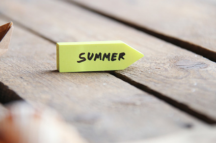 Summer time creative concept.