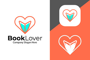Book Lover Logo