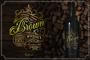 Acuentre Script for Tattoo & Liquor, a Script Font by ilhamtaro (Thumbnail 3 of 9)