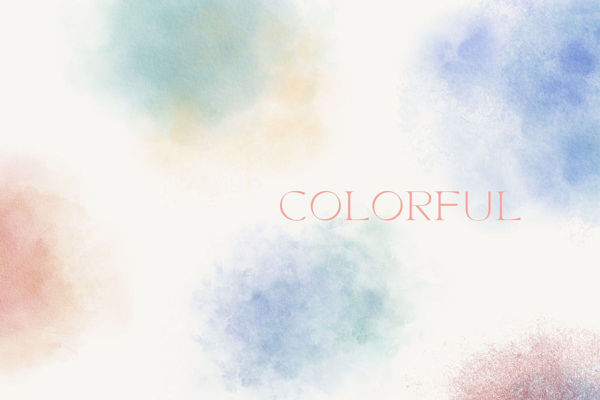 100 Watercolor Abstract Stains, a Texture Illustration by Jenteva Art (Photo 10 of 17)