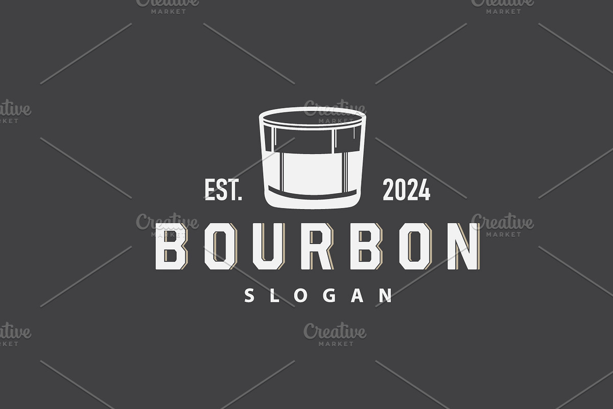 Whiskey Logo Drink Label Design, a Branding & Logo Template by Maylianaw28
