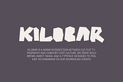 Kilobar - Papercut Font, a Sans Serif Font by Versetype (Thumbnail 8 of 21)