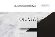 Business Card Mockup Template Bundle, a Business Card Template by PrintPixel (Thumbnail 82 of 104)