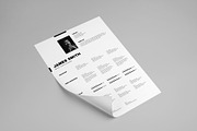 Minimalist Resume and CV Template, a Resume Template by PixelStudio (Thumbnail 3 of 5)