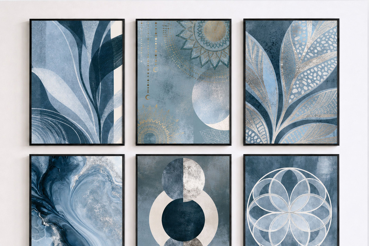 550+ Boho Wall Art Prints Bundle, a Decorative Illustration by Selenique Studio (Photo 9 of 12)