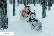 Winter Overlays Photoshop, a Plug-in Add-On by FixThePhoto (Thumbnail 18 of 32)