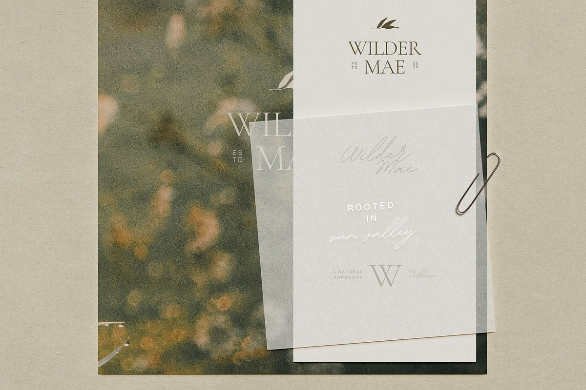 Wilder Mae Wellness Brand Kit, a Branding & Logo Template by Ederra Design (Photo 3 of 20)