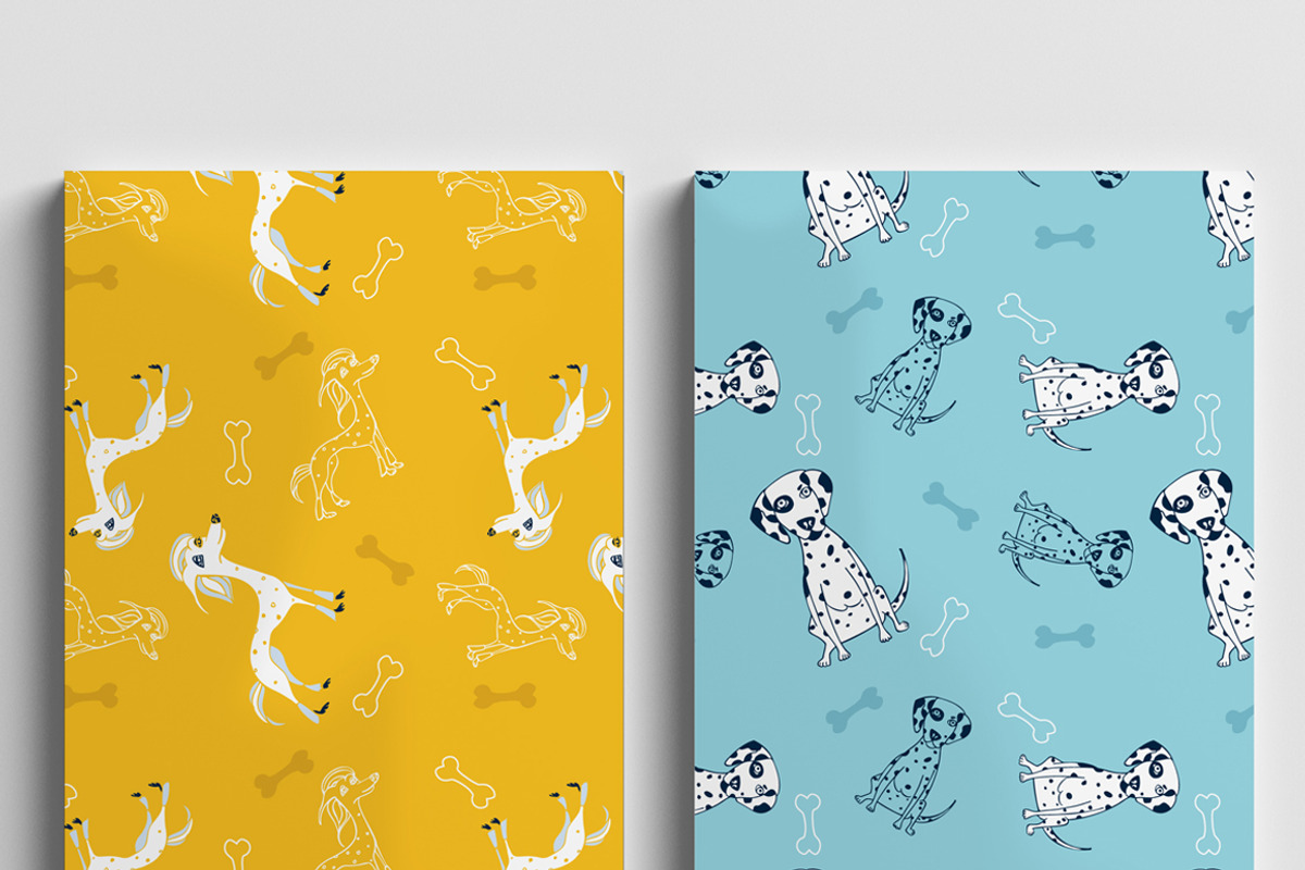 Dogs pattern, a Pattern Graphic by astashovadesign (Photo 6 of 10)