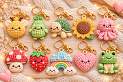 Cute Crochet Animal Keychain STL, an Object 3D Model by Layerology (Thumbnail 1 of 4)