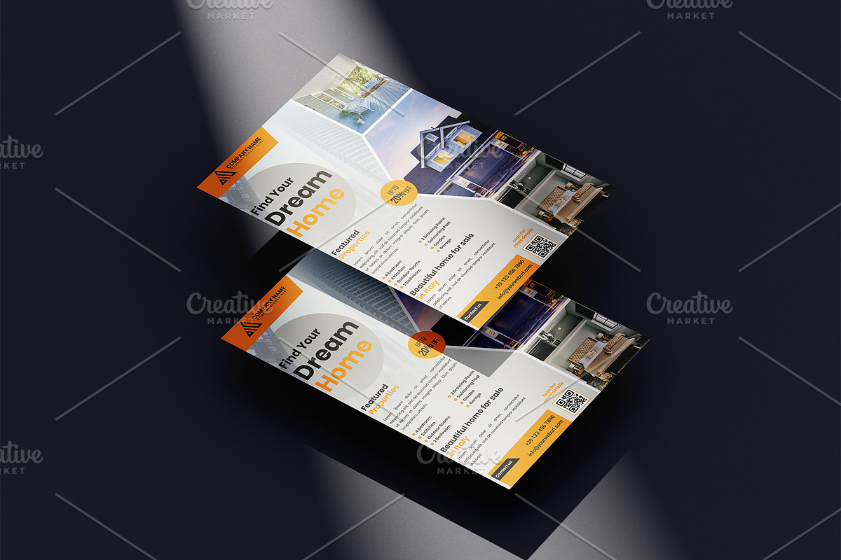Creative Modern Flyer Template, a Flyer Template by MG Graphics (Photo 3 of 7)