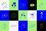 Cartoon characters, logos and icons, an Object Graphic by venimo (Thumbnail 2 of 10)